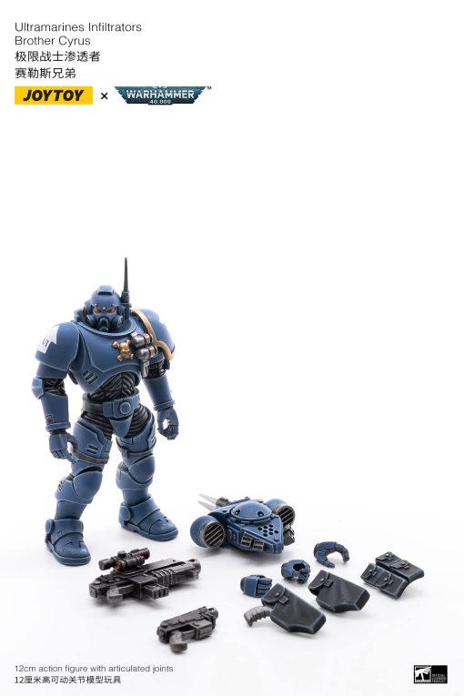 Figura de JOYTOY Warhammer 40K ULTRAMARINES INFLITRATORS 1/18, Multi - Imagen 5