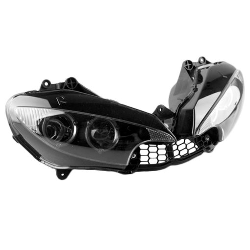 Luckmart Ensamblaje de Faro para Motocicleta Reemplazo de la Cubierta del Frente del Faro Carcasa para Yamaha YZF R6 2003-2005 R6S 2006-2009 - Imagen 4