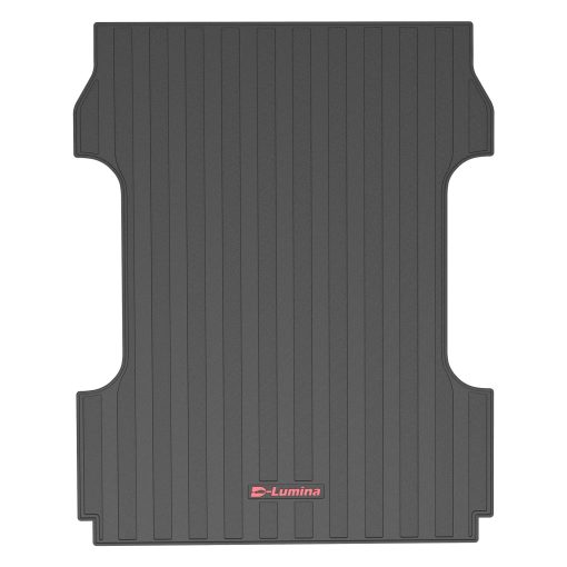 Tapete para cama D-Lumina compatible con Ford F250 F350 F450 Super Duty Crew Cab de 2017-2024 con camas de 6.8 pies - Forro para cama de camion pesado 3D TPV, Proteccion resistente impermeable para todas las condiciones climaticas Guardabarros de carga