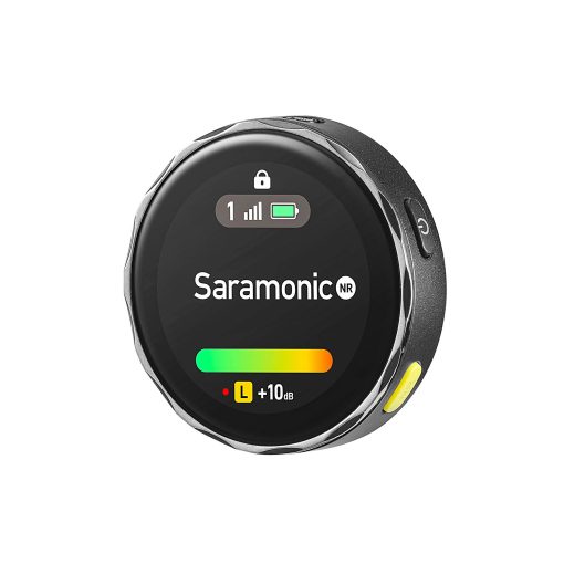 Saramonic Blink Me B2 | Sistema de Microfono Inalambrico Inteligente de 2 Personas con Pantalla Tactil, Transmisores Personalizables y Grabacion - Imagen 6