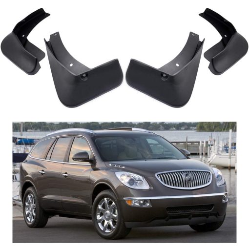 Juego de 4 guardabarros para automovil MOERTIFEI para Buick Enclave 2008-2017