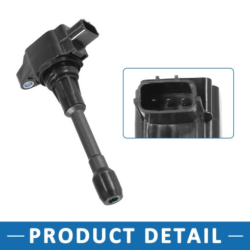 Bobina de Encendido para Automovil ABSOPRO 22448-1KT1A Repuesto Lado del Motor para Nissan Versa 2007-2018 Negro 4 piezas - Imagen 4