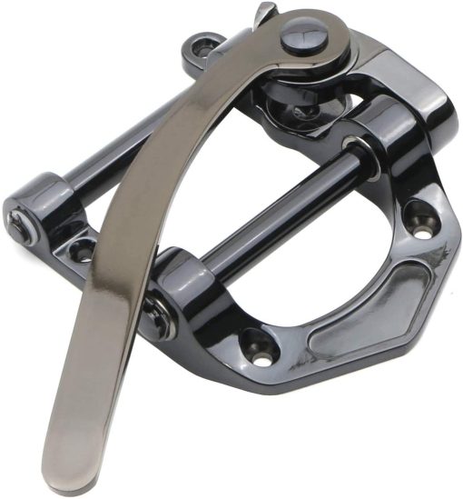 Guitarra Vibrato Tremolo, Puente de Tremolo de Cuerpo Plano para Guitarras Electricas Tele, SG, LP, ETC, Negro - Imagen 4