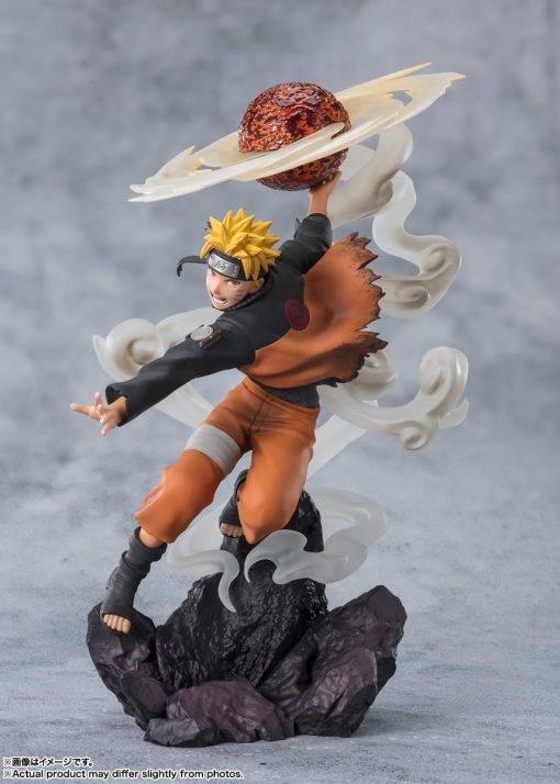 TAMASHII NATIONS - Naruto Shippuden - [Extra Battle] Naruto Uzumaki -Sage Art: Lava Release Rasenshuriken-, Figura Coleccionable de Bandai Spirits FiguartsZERO - Imagen 2