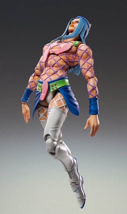 Medicos JoJo's Bizarre Adventure: Part 6--Stone Ocean: Narciso Anasui Super Action Statue - Imagen 5