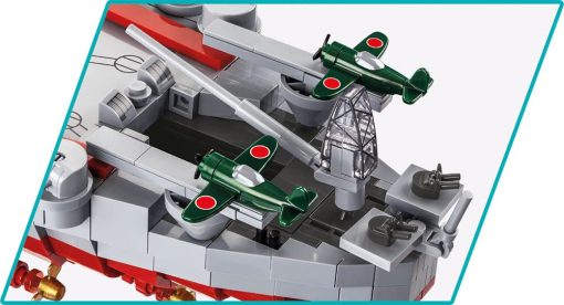 Bloques de construccion Cobi de 2665 piezas Hc WWII /4833/ Acorazado Yamato - Imagen 3