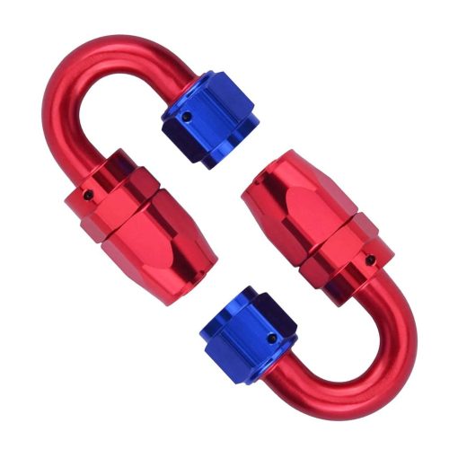 Manguera de Combustible de Acero Inoxidable Trenzado CPE de 20FT 6AN 3/8" con Kit de 10 Piezas de Adaptadores de Extremo Giratorio - Imagen 7