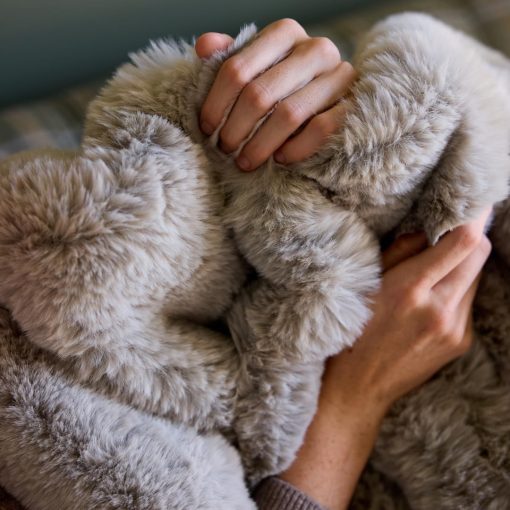Manta Nuzzie SnuggleLuxe - Earl Grey (50"x60") - Imagen 2