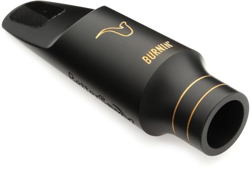 Boquilla para saxofon tenor BetterSax Burnin' - Tamano 7* Premium con una abertura de 0.105" para una calidad de sonido excepcional, rendimiento mejorado y jugabilidad profesional - Imagen 3