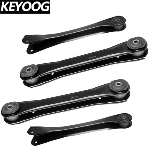 KEYOOG 4Pcs Kit de Suspension Delantera Brazo de Control Para Jeep TJ Wrangler 1997-2006 (Muelle: Solo Bobina) K620244 x2 K640734 x2 Superior Inferior Lado Conductor y Pasajero Suspension - Imagen 2