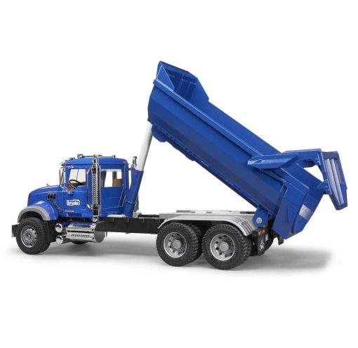 Camion volquete a medio tubo Bruder 02823 MACK Granite - Imagen 4