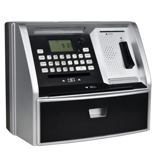 Alcancia ATM Lyght para Dinero Real, Regalo Increible para Ninos y Ninas de 5 a 14 Anos, Juguetes Educativos para Ninos