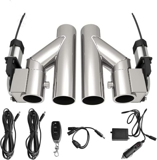 Kit de Tubo de Escape de Acero Inoxidable SPELAB (2.5 pulgadas)