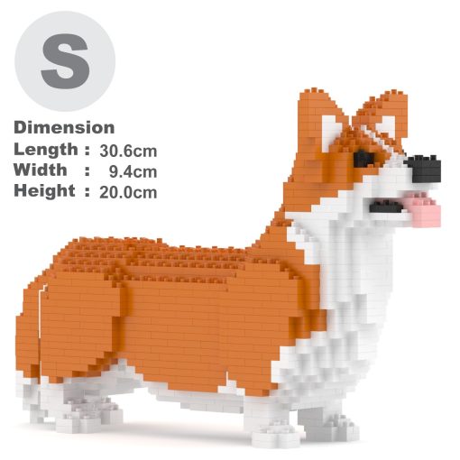 JEKCA Welsh Corgi 02S-M01B (Version 2023) | Bloques de Construccion de Plastico | Edad 14+ - Imagen 2