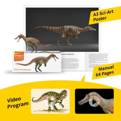 Figura de Dinosaurio Prehistorico PNSO: 84 Maxim El Baryonyx - Imagen 3