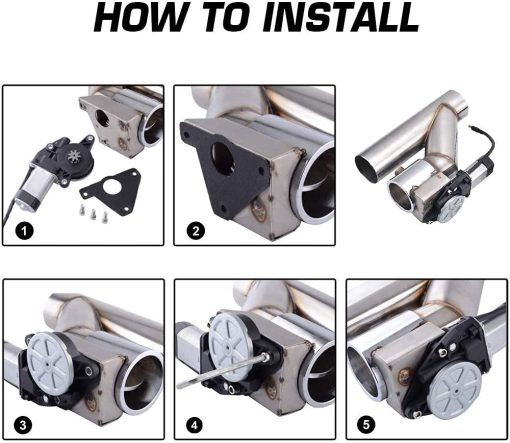 Kit de Tubo de Escape de Acero Inoxidable SPELAB (2.5 pulgadas) - Imagen 4