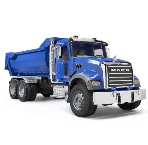 Camion volquete a medio tubo Bruder 02823 MACK Granite - Imagen 2