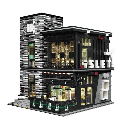 Set de bloques de construccion de General Jim's Pub and Restaurant City Toy Bricks - Nivel 2 - Set de bloques de construccion detallados increiblemente detallados - para adolescentes y adultos