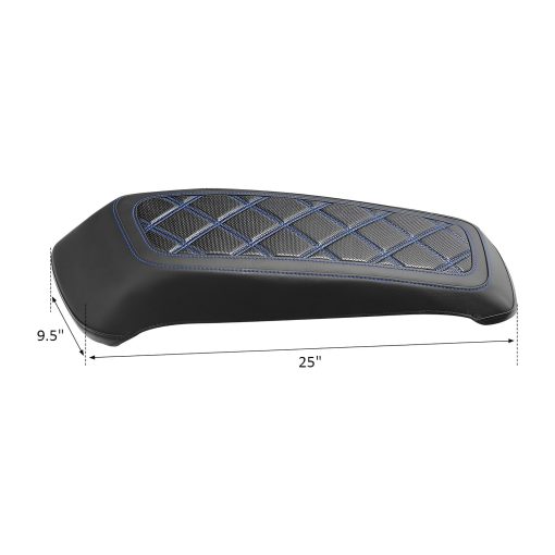 Cubiertas de Tapa para Alforjas Duras Harley Touring Road King Street Glide Road Glide Electra Glide 2014-2023 (Negro) - Imagen 4