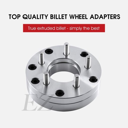 2 Adaptadores de Rueda Billet EZAccessory 6x135 a 5x135 para Ford 6 Birlos F150 y Rines de Montaje de 5 Birlos F150 97-03 - Imagen 4