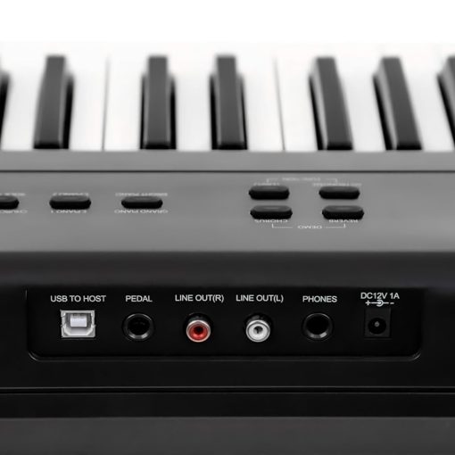 Piano Digital Portatil de 88 Teclas Artesia, Teclado Electrico con Teclas Sensibles a la Velocidad de Tamano Completo, Paquete para Principiantes con Pedal Sustain, Estante de Musica y Clases de Piano Gratis de TakeLessons & Melodics - Imagen 4