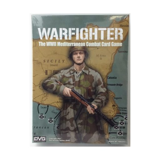DVG Warfighter WWII: Juego de Cartas de Combate del Mediterraneo