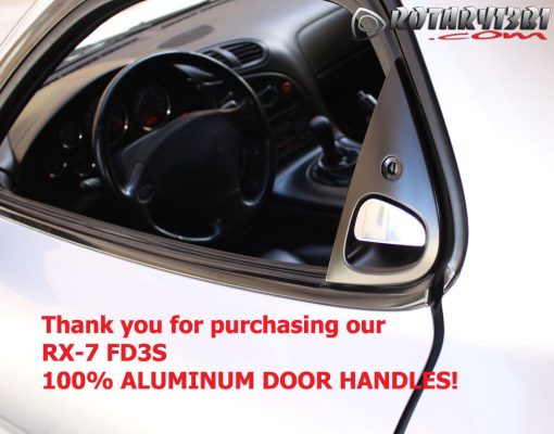 Manijas de Puerta de Aluminio Rotary13B1 1993-2002 RX-7 FD3S - Pulidas - Imagen 9
