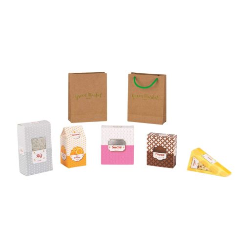 Carrito de Compras de Madera Janod Green Market con 7 Accesorios - Edades 18 Meses+ - J06579 - Imagen 4