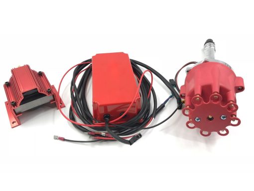 Kit de Bobina de Encendido de Distribuidor de Billetes para SBC BBC Chevy 350 454 Pro Negro - Imagen 3
