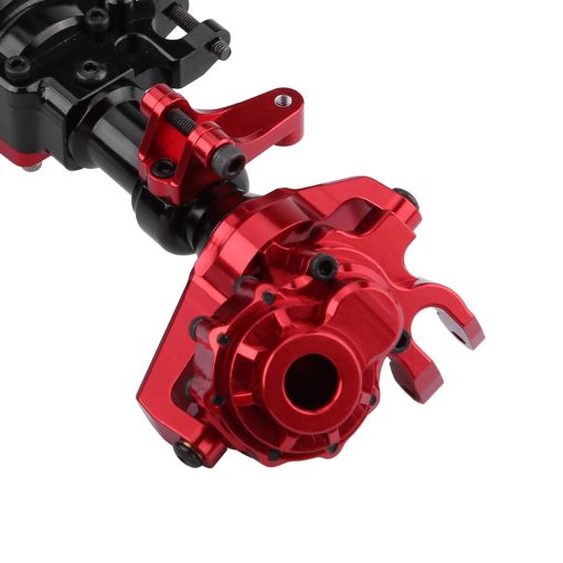 VGEBY1 Portal Axles, Ejes de Portal de Metal Rojo Frontal y Trasero para Coche de RC Crawler Axial Scx10.2, Remolque de Coche 1.9 Crawler Neumaticos 10.3 Eje Delantero de Laton de Actualizacion - Imagen 7