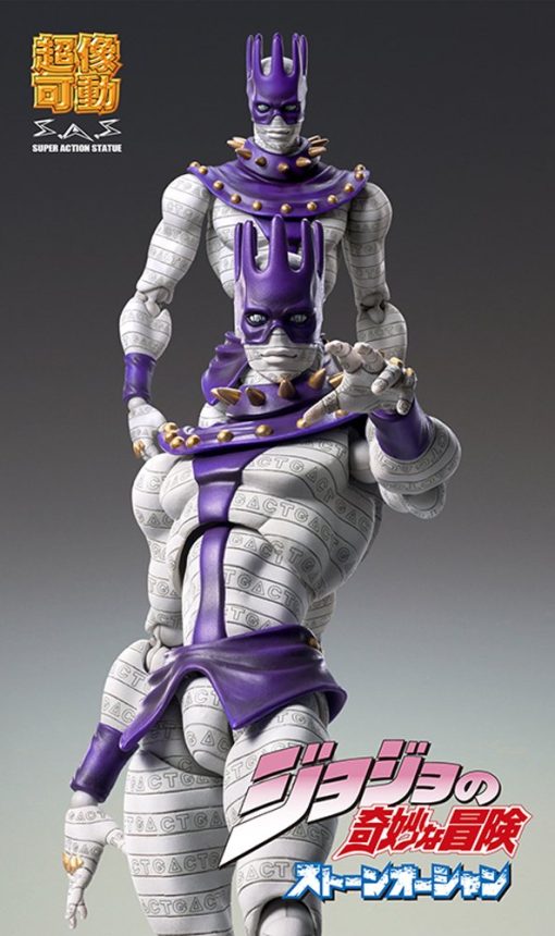 Medicos JoJo's Bizarre Adventure: Part 6--Stone Ocean: White Snake Super Action Statue - Imagen 3
