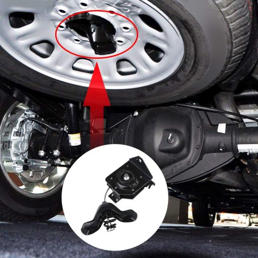 Malacate de repuesto para llanta compatible con Chevy Silverado GMC Sierra 2500 HD 3500 3500 Classic 3500 HD - Reemplaza OEM 19259450 25792480 25912261 25974844 924-502 Porta malacate para llantas - Imagen 3