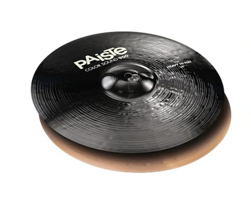 Platillos para Hi Hat Paiste Colorsound 900 Heavy Negros 14 in. Par