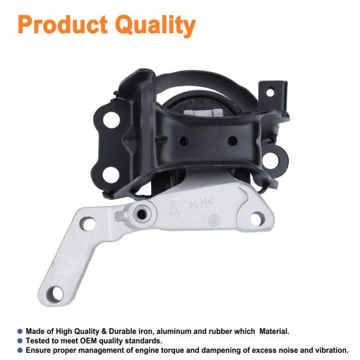 Soportes de Motor y Transmision (3 piezas). Reemplaza las Partes # A7369 A4361 A7368. Compatible con Nissan Versa 2012-2017. Nissan Versa Note 2014-2017 1.6L. - Imagen 3
