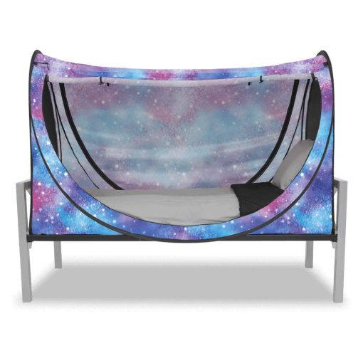 Privacy Pop Eclipse Cama Carpa - Queen/Galaxia Unicornio