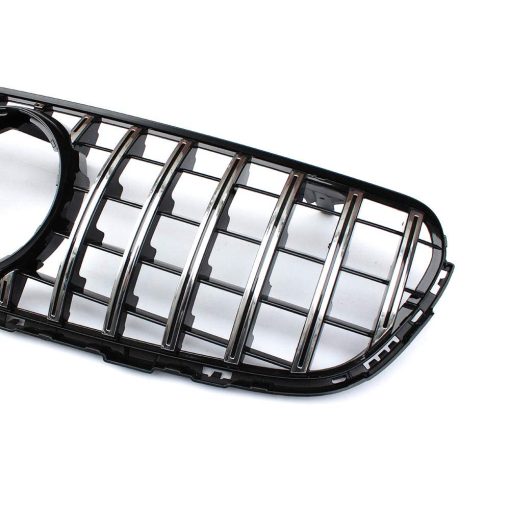 Parrilla Delantera Plateada Estilo AMG para Mercedes Benz GLC Clase W253 GLC300 GLC350 - Imagen 5