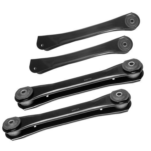 KEYOOG 4Pcs Kit de Suspension Delantera Brazo de Control Para Jeep TJ Wrangler 1997-2006 (Muelle: Solo Bobina) K620244 x2 K640734 x2 Superior Inferior Lado Conductor y Pasajero Suspension