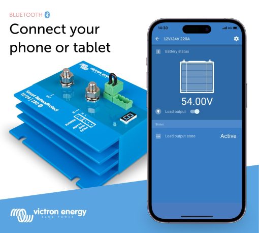 Victron Energy Smart BatteryProtect 12/24-Volt 220 amp (Bluetooth) - Imagen 2