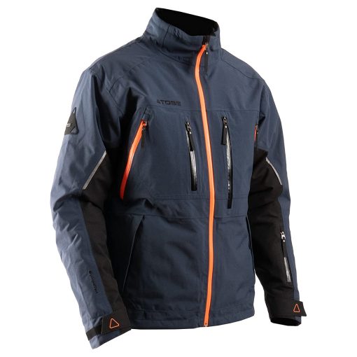 Chamarra de moto de nieve aislada Tobe Iter V2 (Azul Marino Medianoche - 2X-Grande)