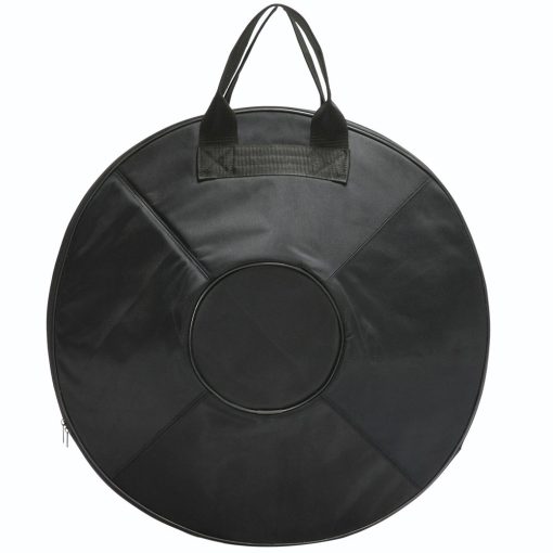 Handpan "Lark Music" en Re Menor 9 notas tambor de acero + Funda Suave para Handpan + (58 cm, Negro (Re Menor) 9 notas D3 A Bb C D E F G A) - Imagen 5