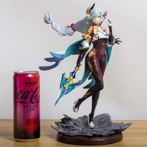 Figura Genshin Shenhe 1/7 29CM miHoYo Juguete de Anime Personaje de Liyue PVC Regalo - Imagen 7