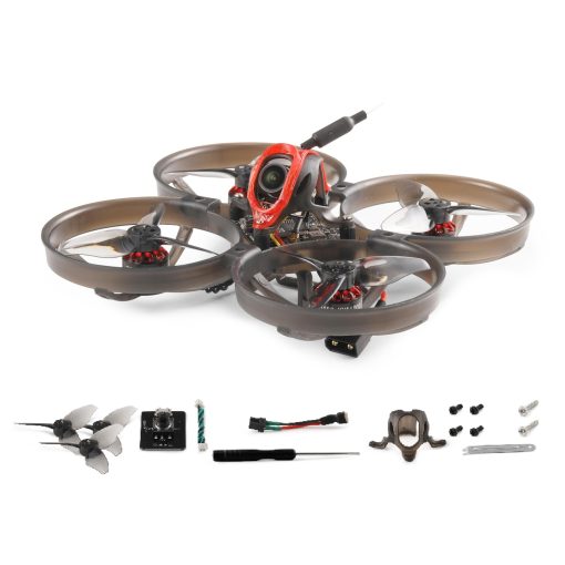 Happymodel Mobula8 1-2S 85mm Micro FPV Whoop Drone con X12 Serie Controlador de Vuelo Receptor ExpressLRS Ultra Ligero Drone de Carreras con Camara (ELRS V3.0) - Imagen 2