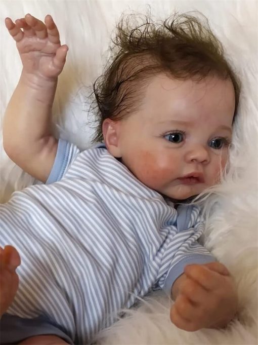 Munecas renacidas realistas para ninas de 20 pulgadas con cuerpo suave y aspecto realista regalo de munecas de bebe de la vida real en caja de regalo para ninos de 3 anos en adelante - Imagen 5