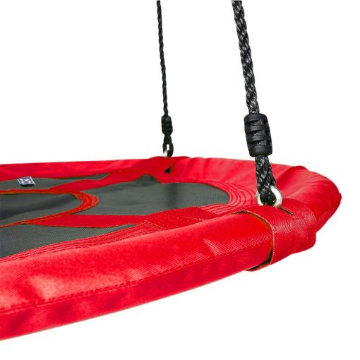 Columpio Gigante de Nido con Cuerda de Red para arbol de Alta Resistencia Facil de Instalar para Ninos Adultos al Aire Libre Jardin Trasero 100 cm/60 cm - Imagen 6