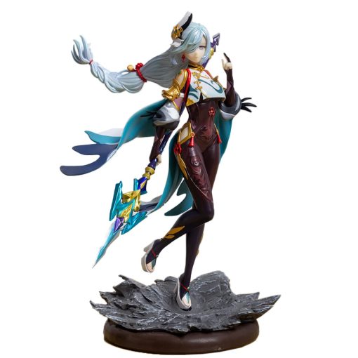 Figura Genshin Shenhe 1/7 29CM miHoYo Juguete de Anime Personaje de Liyue PVC Regalo