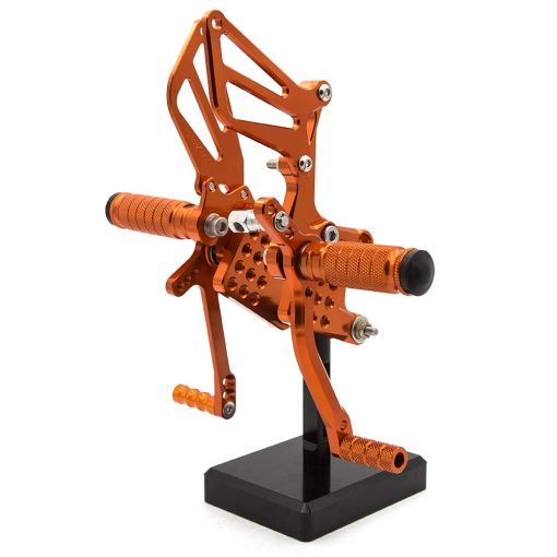 Rearset de Motocicleta Completamente Ajustable Compatible con GSXR750 GSXR600 1996-2005, GSXR1000 2000-2004, SV650 SV650S SV1000 SV1000S 1998-2014 - Imagen 4