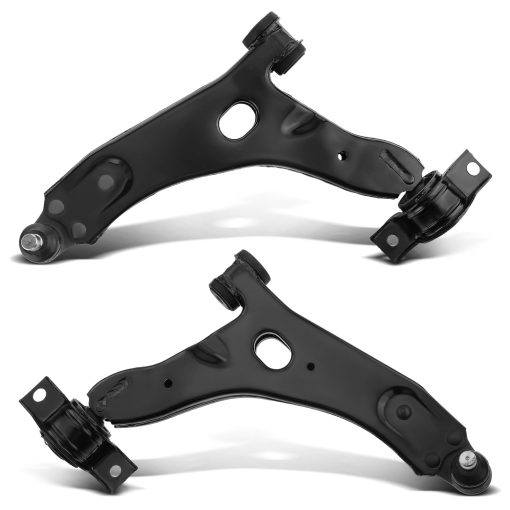 A-Premium 2 x Brazo de Control Inferior Delantero con Junta de Bola y Buje, Compatible con Ford Focus 2004-2011, Reemplazar # K80407, K80408