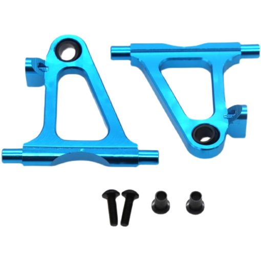 Kit de actualizacion completo Chanmoo RC TT-02 en aluminio Eje de transmision Varilla oscilante Copa de direccion CVD Parachoques Base del motor Brazos de suspension Para Tamiya TT02 Parte de actualizacion 1/10 Coche de Rally en Carretera de Carreras (Azul 11PCS) - Imagen 2