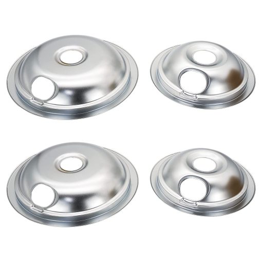 Juego de bandejas de goteo 316048413 y 316048414 y juego de elementos de quemador de rango electrico MP22YA, compatible con Frigi-daire Ken-more Range Oven - Imagen 2
