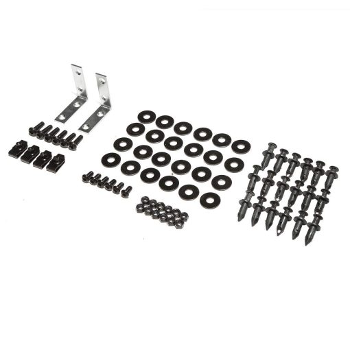 Juego de 4 Guardabarros de Splash para Polaris RZR XP 1000/RZR XP 4 1000, RZR XP Turbo, RZR XP 4 Turbo 2014-2022 Accesorios de Repuesto, Delantero y Trasero LH RH, Negro - Imagen 4
